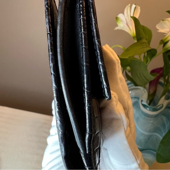 GUCCI Crocodile Continental Long Wallet - Picture 3 of 8